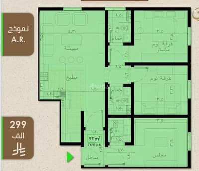 3 Bedroom Apartment for Sale in North Jeddah, Jeddah - Apartment For Sale in Al Rayaan, Jeddah 3 Bedroom Apartment for Sale in North Jeddah, Jeddah - Apartment For Sale in Al Rayaan, Jeddah