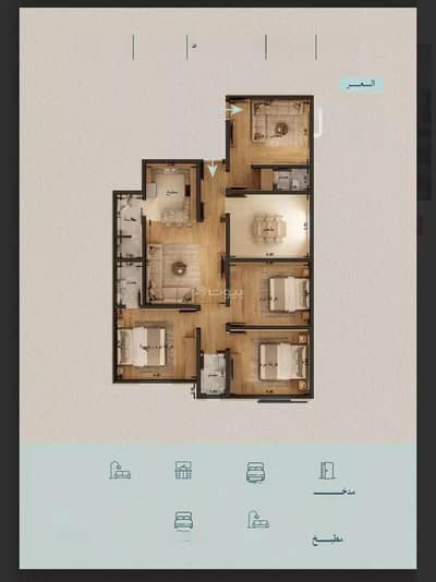 5 Bedroom Flat for Sale in North Jeddah, Jeddah - Apartment For Sale On Abi Muhammad Bin Ayoub Street, Al Yaqout District, Jeddah 5 Bedroom Flat for Sale in North Jeddah, Jeddah - Apartment For Sale On Abi Muhammad Bin Ayoub Street, Al Yaqout District, Jeddah