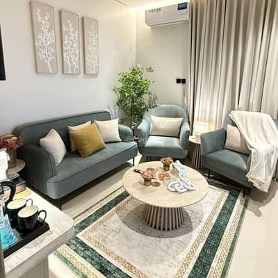 1 Bedroom Flat for Rent in Badr, Al Harajah Aseer Region - One bedroom apartment and one living room