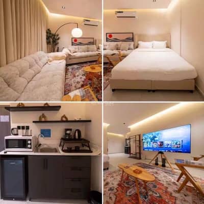 1 Bedroom Flat for Rent in East Riyadh, Riyadh - Spacious studio 8 minutes from Granada 17 train