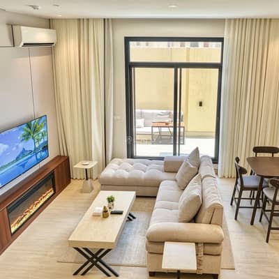 2 Bedroom Apartment for Rent in East Riyadh, Riyadh - Complete residence with a swimming pool and a private monster club