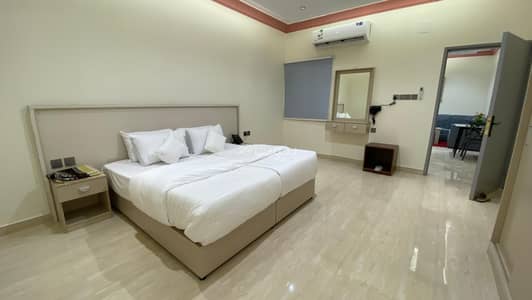1 Bedroom Flat for Rent in Alkharaj - Unit#7 Room and living room