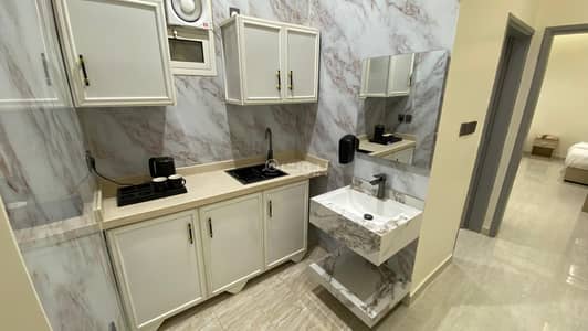 1 Bedroom Apartment for Rent in Alkharaj - Unit#8 Room and living room