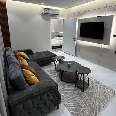 1 Bedroom Flat for Rent in North Jeddah, Jeddah - Modern room and lounge with self-entry 1 Bedroom Flat for Rent in North Jeddah, Jeddah - Modern room and lounge with self-entry