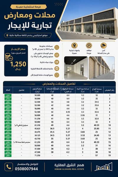 Complex for Rent in Al Amwaj, Al Khobar - Commercial shops and showrooms for rent