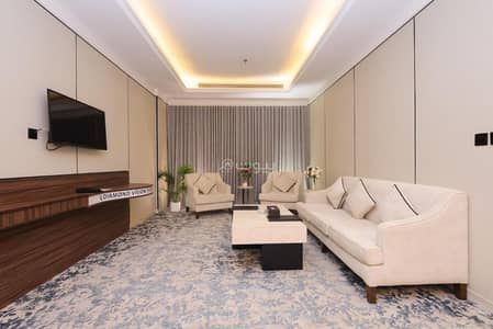 2 Bedroom Apartment for Rent in North Jeddah, Jeddah - Diamond Vision hotel - two rooms and a living room Unit-3