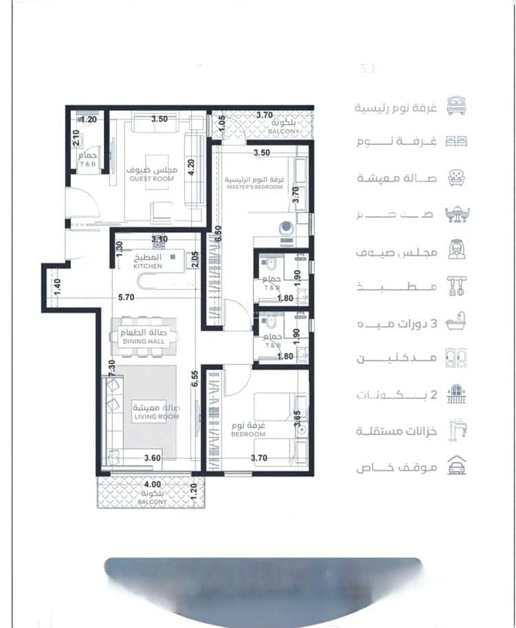 Apartment For Sale in Al Hamraa, Jeddah Apartment For Sale in Al Hamraa, Jeddah