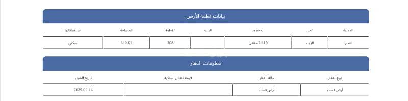 Residential land for sale in Al-Raja district, Al-Aziziyah – Khobar Residential land for sale in Al-Raja district, Al-Aziziyah – Khobar