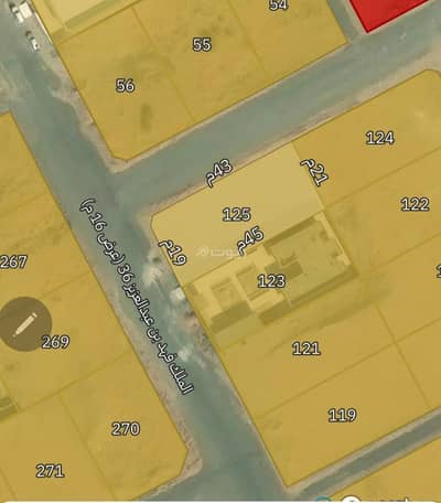 Residential Land for Sale in King Fahd bin Abdulaziz, Khulais - Land for sale in the Khulais Governorate, King Fahd Street neighborhood