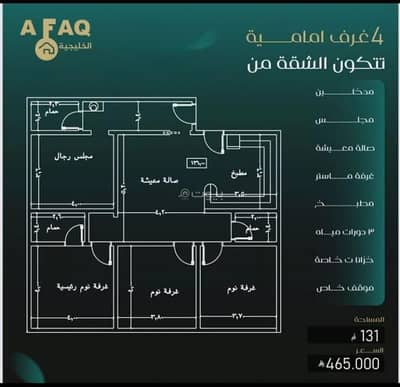 3 Bedroom Apartment for Sale in North Jeddah, Jeddah - Apartment for sale in Al Nuzhah, north Jeddah 3 Bedroom Apartment for Sale in North Jeddah, Jeddah - Apartment for sale in Al Nuzhah, north Jeddah