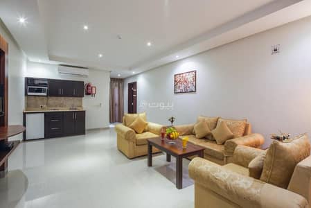 1 Bedroom Flat for Rent in North Riyadh, Riyadh - A room and a living room with a bathroom