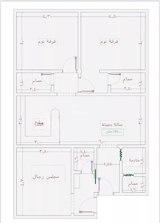 Apartment For Sale in Al Jameah District, North Jeddah Apartment For Sale in Al Jameah District, North Jeddah