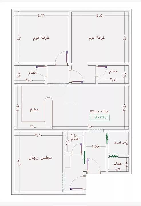 Apartment for Sale in Al Jameah District, South Jeddah Apartment for Sale in Al Jameah District, South Jeddah