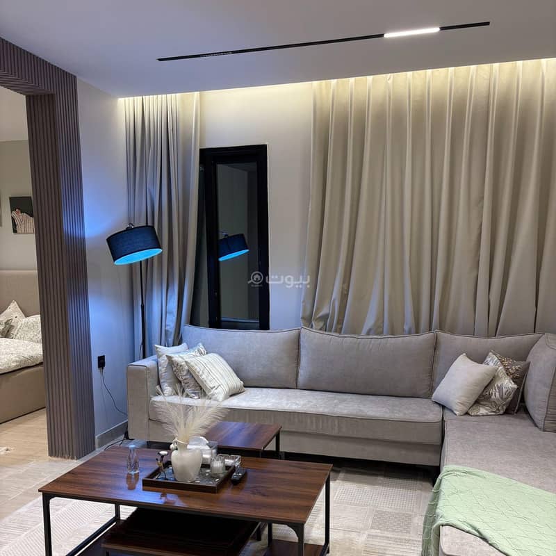 Bedroom and living room with smart entry Bedroom and living room with smart entry