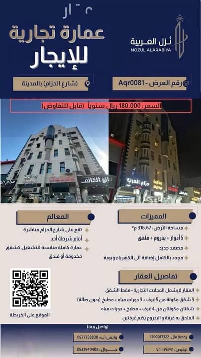 عمارة سكنية 10+ غرف نوم للايجار في بني معاوية، المدينة المنورة - مبنى سكني للإيجار في بني معاوية، المدينة المنورة عمارة سكنية 10+ غرف نوم للايجار في بني معاوية، المدينة المنورة - مبنى سكني للإيجار في بني معاوية، المدينة المنورة