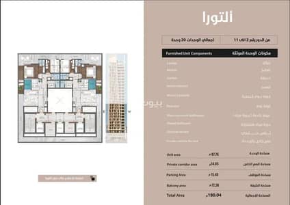 3 Bedroom Flat for Sale in North Riyadh, Riyadh - 3 Bedroom Model 3 - Altura For Sale in Anan View Residential Tower, Riyadh