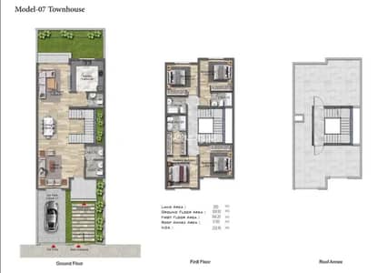 4 Bedroom Townhouse for Sale in King Fahd, Makkah - Townhouse Model 07 For Sale in Al Bayt, Makkah