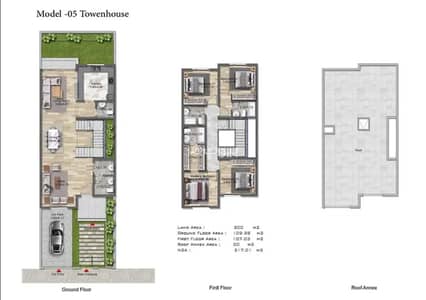 4 Bedroom Townhouse for Sale in King Fahd, Makkah - Townhouse Model 05 For Sale in Al Bayt, Makkah