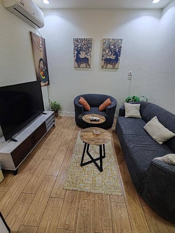 Apartment for rent, furnished bedroom and living room Apartment for rent, furnished bedroom and living room