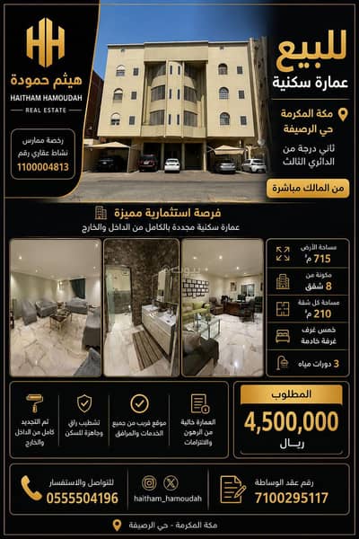 Residential Building for Sale in Al Rusayfah, Makkah - 20 Room Building For Sale in Al Rusaifah, Makkah Residential Building for Sale in Al Rusayfah, Makkah - 20 Room Building For Sale in Al Rusaifah, Makkah