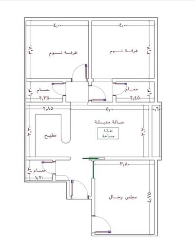 3 Bedroom Apartment for Sale in North Jeddah, Jeddah - Apartment for sale in Al-Nuzha under construction 3 Bedroom Apartment for Sale in North Jeddah, Jeddah - Apartment for sale in Al-Nuzha under construction