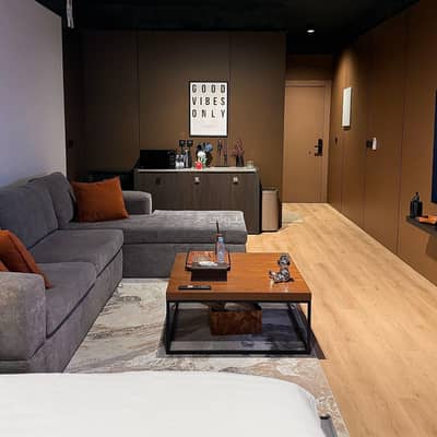 فلیٹ 1 غرفة نوم للايجار في شمال جدة، جدة - 07 Luxury studio in North Obhur, self-entry