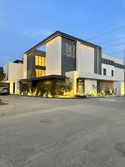 5 Bedroom Villa for Sale in North Riyadh, Riyadh - Modern corner villa for sale in Riyadh, Al-Malqa neighborhood. 5 Bedroom Villa for Sale in North Riyadh, Riyadh - Modern corner villa for sale in Riyadh, Al-Malqa neighborhood.