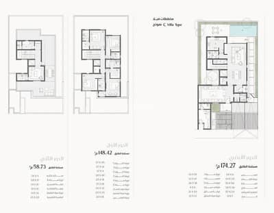 5 Bedroom Villa for Sale in North Riyadh, Riyadh - 5 Bedroom Villa Model 3 For Sale in Raseen Rejan, Riyadh