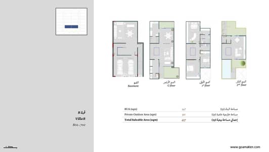 3 Bedroom Villa for Sale in North Riyadh, Riyadh - Villa B 3 Bedroom Villa for Sale in North Riyadh, Riyadh - Villa B