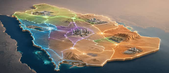 Geographic zone for giga – mega projects across the Kingdom of Saudi Arabia Geographic zone for giga – mega projects across the Kingdom of Saudi Arabia