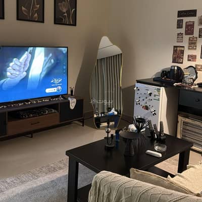 1 Bedroom Apartment for Rent in Alnaqruh Al Qassim Region - Studio with master bed and smart entry