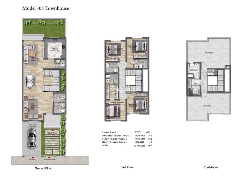 Townhouse Model 04 Townhouse Model 04