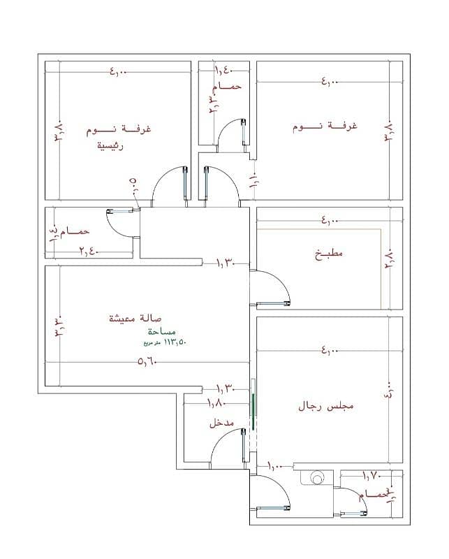 شقة ثلاث غرفه ابحر الشماليه تحت الإنشاء شقة ثلاث غرفه ابحر الشماليه تحت الإنشاء