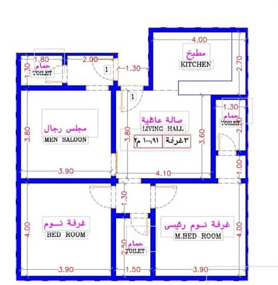 2 Bedroom Flat for Sale in North Jeddah, Jeddah - Two-bedroom apartment in Al Rabwa under construction 2 Bedroom Flat for Sale in North Jeddah, Jeddah - Two-bedroom apartment in Al Rabwa under construction