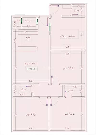 4 Bedroom Apartment for Sale in South Jeddah, Jeddah - Apartment for sale in Al Jameah District, South Jeddah