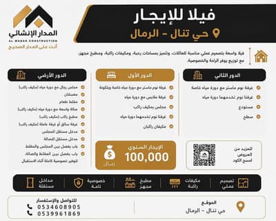 8 Bedroom Villa for Rent in East Riyadh, Riyadh - Family villa for rent with distinctive specifications 8 Bedroom Villa for Rent in East Riyadh, Riyadh - Family villa for rent with distinctive specifications