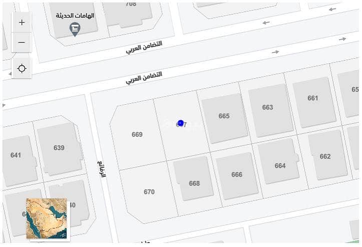 Land for sale in Al-Rehab district, Jeddah Land for sale in Al-Rehab district, Jeddah