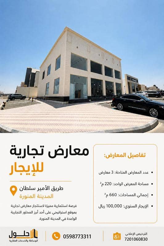 Commercial exhibition spaces for rent | Prince Sultan Street – Al Madinah Al Munawwarah Commercial exhibition spaces for rent | Prince Sultan Street – Al Madinah Al Munawwarah