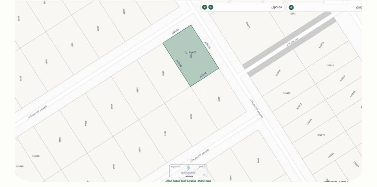 أرض سكنية حي الخير الرياض أرض سكنية حي الخير الرياض