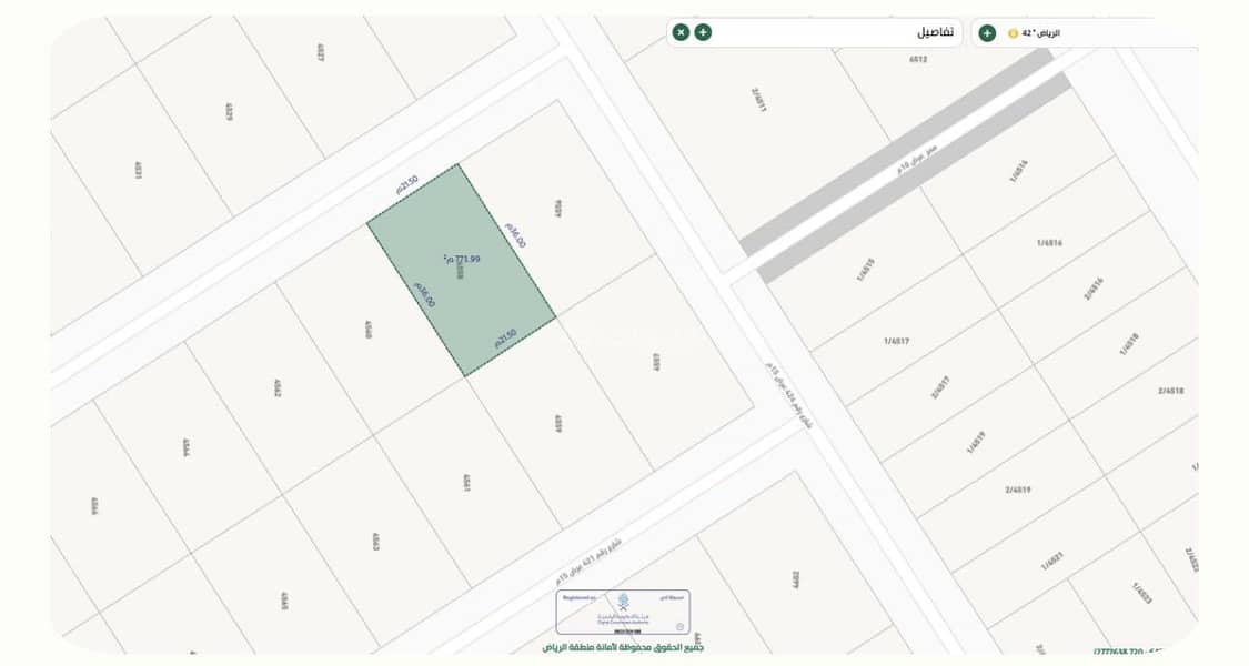 أرض سكنية حي الخير الرياض أرض سكنية حي الخير الرياض
