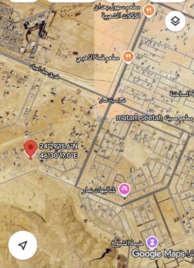 Residential Land for Sale in West Riyadh, Riyadh - Land for sale in Najmah suburb, 900 square meters, 30-meter east-facing street