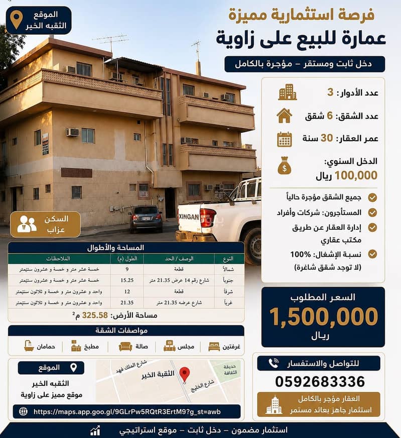 Building For Sale in Al Thuqbah, Khobar Building For Sale in Al Thuqbah, Khobar