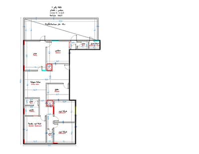 5 Bedroom Apartment for Sale in South Jeddah, Jeddah - A 5-room annex in addition to a dressing room and a laundry room for sale in Abrq al-Raghama, Jeddah
