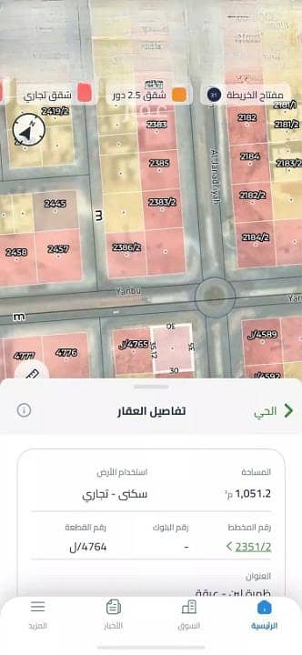 ارض تجارية  للايجار في غرب الرياض، الرياض - أرض للإيجار في حي ظهرة لبن، غرب الرياض