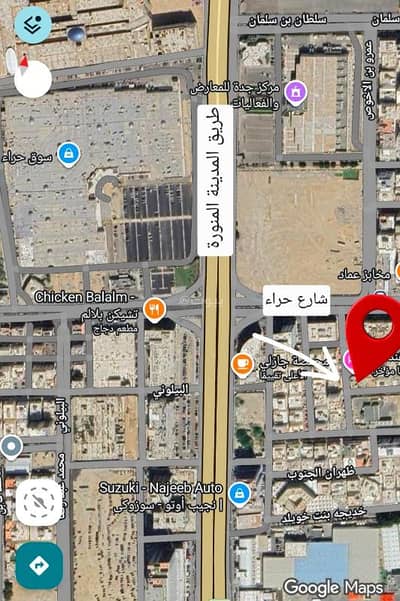 Residential Land for Sale in North Jeddah, Jeddah - Jeddah, Al-Bawadi neighborhood, area of the intersection of the Madinah Road with Hira Street