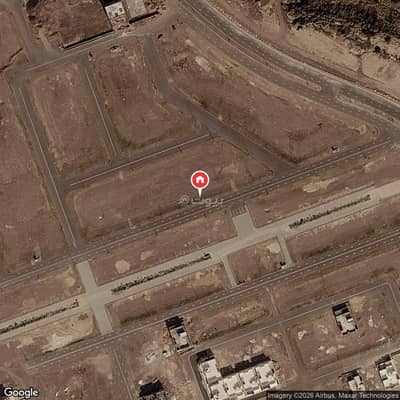 Residential Land for Sale in Abu Kabir, Madina - Residential land for sale in front of the Al-Atlaa Al-Aqeeq promenade – Al-Hashimah Al-Asad neighborhood, Medina