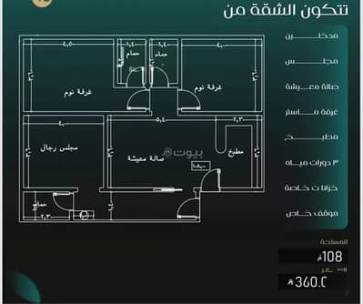3 Bedroom Flat for Sale in North Jeddah, Jeddah - Apartment for sale on Amr Ibn Al-Akhwas Street, Al-Nuzha District, Jeddah, Makkah Region 3 Bedroom Flat for Sale in North Jeddah, Jeddah - Apartment for sale on Amr Ibn Al-Akhwas Street, Al-Nuzha District, Jeddah, Makkah Region