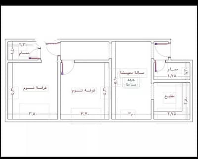 2 Bedroom Flat for Sale in North Jeddah, Jeddah - Apartment For Sale in Al Nuzhah, Jeddah