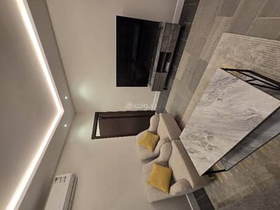 1 Bedroom Apartment for Rent in North Riyadh, Riyadh - Furnished apartment with a bedroom and living room in Al-Nakhil neighborhood