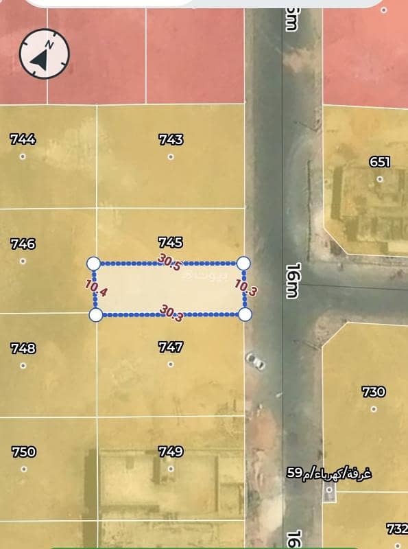 Land for sale in Al-Nobalaa, Medina Land for sale in Al-Nobalaa, Medina